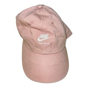 Vtg Nike Heritage86 Pink One size Just do it Swoosh Baseball Cap